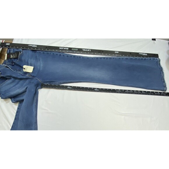 Levi's 70's High Flare Jeans Women 28x32 Blue Big E Distressed American Denim - Picture 13 of 14